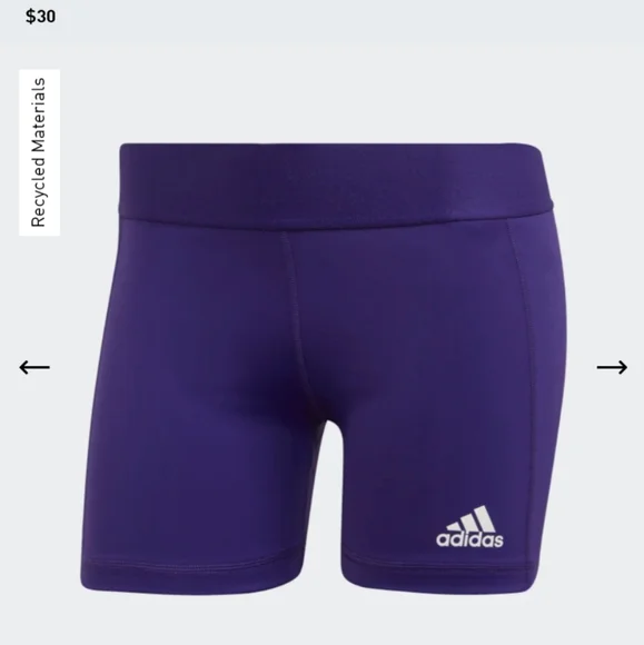 adidas volleyball shorts XL bundle of 4. all new